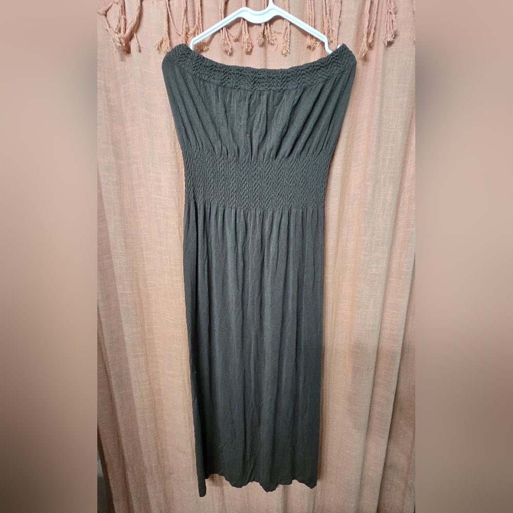 Lark + Grey Strapless Maxi Dress